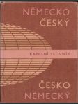 Německo  český   a  česko  německý  kapesní  slovník - náhled
