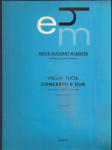 Concerto b  dur pro klarinet a orchestr - náhled
