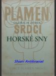 HORSKÉ SNY - Básně z let 1939-1942 - ZEMEK Oldřich - náhled