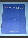 Klavír : Album etud II., pro 3. stupeň technické vyspělosti - / noty - náhled