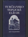 Turčiansko teplické elégie - náhled