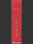 Mateřídouška - konvolut 1971 - 1979 - 28 čísel časopisu - svázáno - náhled