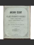 Archiv český čili Staré písemné památky české i moravské, díl XVIII./1900 - náhled