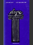Elegie - náhled
