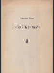 Písně k horám - náhled