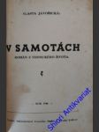 V samotách - javořická vlasta - náhled