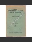 Časopis Národního musea, 1935, Oddíl duchovědný (Jos. Salaba - Ještě o Husově rodu a mládí; A.Janáček - Zrození básníka Otokara Březiny [Březina], Arne Novák - Dějiny české literatury) - náhled