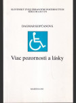 Viac pozornosti a lásky - náhled