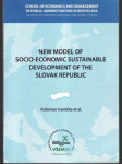 New model of socio-economic.... (veľký formát) - náhled