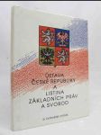 Ústava České republiky a Listina základních lidských práv a svobod ze dne 16. prosince 1992 - náhled