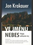 Ve jménu nebes - náhled