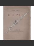 Dopis (bibliofilie, hudební spolek Moravan Kroměříž, Eugen Třasoň; kresba František Vrobel) - náhled
