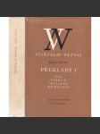 Vítězslav Nezval - Dílo, sv. XXXV - Překlady I - Poe, Rimbaud, Mallarmé, Baudelaire (básně, verše, prokletí básníci) - náhled