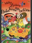 Pásla kone na betóne - náhled