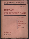 Hledání ztraceného času ii./2. ve stínu kvetoucích dívek proust marcel - náhled