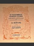 Bertini / noty : Klavír : 50 Ausgewählte klavier-etüdene, Op.100, 29, 32 - náhled