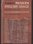 Fowler´s Modern English Usage - náhled