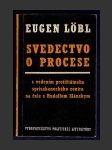 Svedectvo o procese - náhled