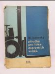 Příručka pro řidiče dopravních vozíků - náhled