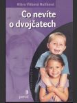 Co nevíte o dvojčatech - náhled