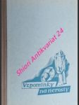 Vzpomínky na nerosty - fersman alexandr jevgenjevič - náhled