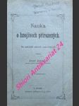 Nauka o hnojivech přirozených - na základě názorů nejnovějších - jettmar josef - náhled