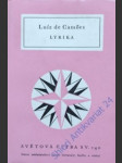 Lyrika - camoes luíz de - náhled