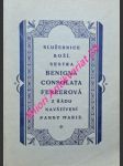 Služebnice boží, sestra benigna consolata ferrerová ze řádu navštívení panny marie v comě v italii - náhled