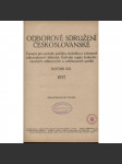 Odborové sdružení českoslovanské, ročník XXI./1917 [Časopis pro sociální politiku, statistiku a ochranné zákonodárství dělnické] odbory - náhled