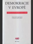 Demokracie v Evropě - náhled