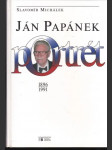 Ján Papánek portrét - náhled