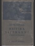 Kritika literární: Zásady a prakse. - náhled