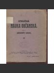 Stručná nauka občanská - náhled