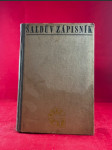 Šaldův zápisník Ročník šestý - náhled