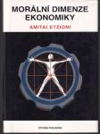 Morální dimenzie ekonomiky - náhled
