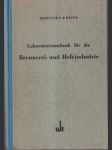 Laboratoriumsbuch für die Brennerei- und Hefeindustrie - náhled