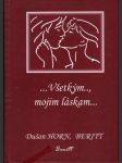Všetkým mojim láskam - náhled