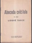 Abeceda cvičitele X. část Lidové tance - náhled