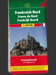 Frankreich Nord autokarte - náhled