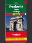 Frankreich  autokarte - náhled
