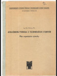 Ateliérová tvorba z technológie stavieb - náhled