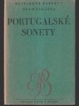 Portugalské sonety  - náhled