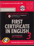 First certificate in English 3 +2 CD (veľký formát) - náhled