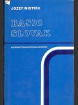 Basic slovak - náhled