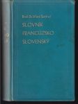 Slovník francúzsko-slovenský šedivý (malý formát) - náhled