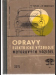 Opravy elektrické výzbroje motorových vozidel - náhled