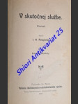 V skutočnej službe - povesť - potapenko ignatij nikolajevič - náhled