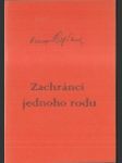Zachránci jednoho rodu - náhled