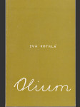 Olium - Podpis autorky - náhled