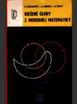 Riešené úlohy z modernej matematiky - náhled